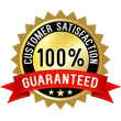 100% customer satisfaction guaranteed